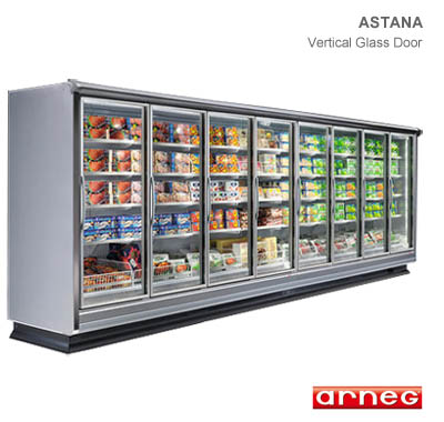 Astana - Vertical Glass Door, Remote Condensing Unit - Trade Cooling Ltd