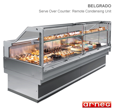 Belgrado Serve Over Counter: Remote Condensing Unit - Trade Cooling Ltd