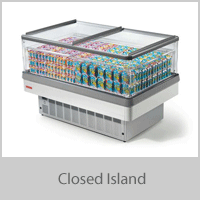 Closed Island - Oscartielle Energy Efficient Refrigeration Unit