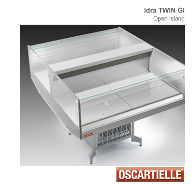 Idra Open Island Refrigeration Unit by Oscartielle