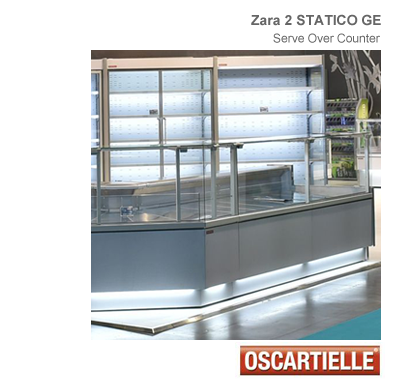 Zara 2 Serve Over Counter Refrigeration Unit by Oscartielle